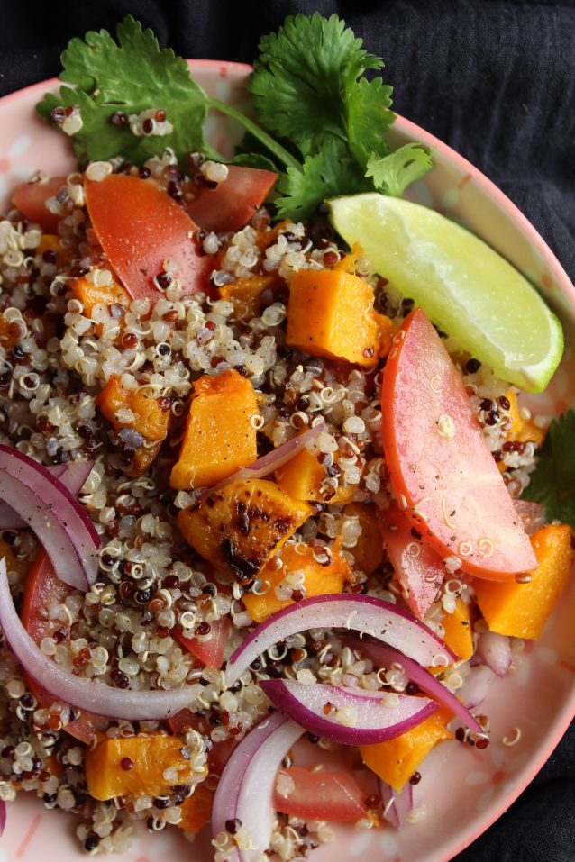 Quinoa & Roasted Butternut Squash Salad | Salt and Tamarind